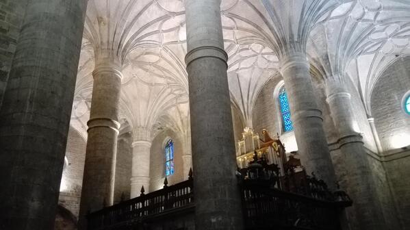 Interior de la Colegiata de Berlanga de Duero (Siglo XVI)