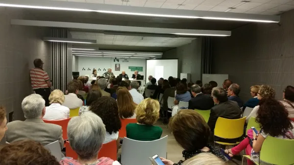 Presentación del libro "La España Cubista de Luis Bello". Matadero de Madrid, 2015
