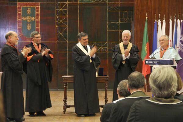 Investidura profesor Agustn Escolano Doctor Honoris Causa Universidad de Lisboa