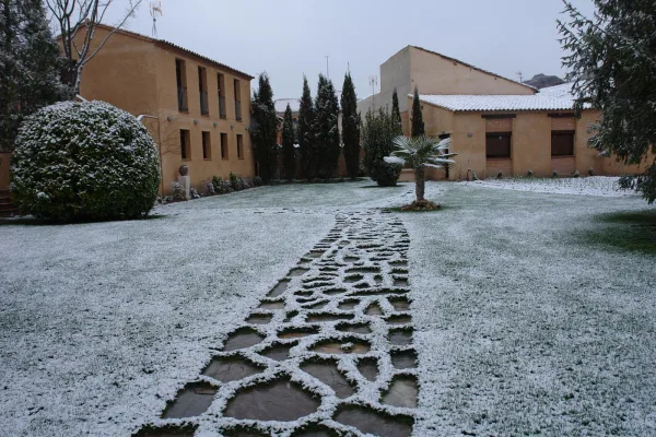 Jardín del Ceince nevado