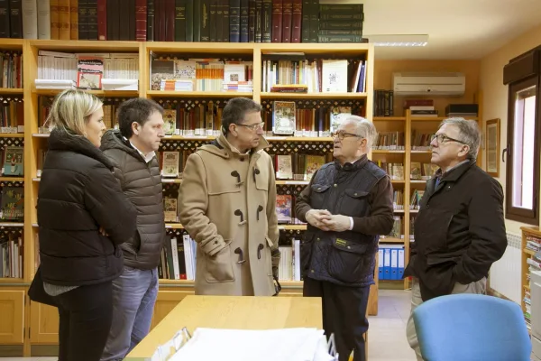 Universidad del País Vasco. Directivos del Museo Pedagógico