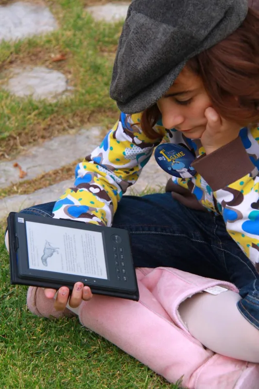 Lector de ebook de primera generación