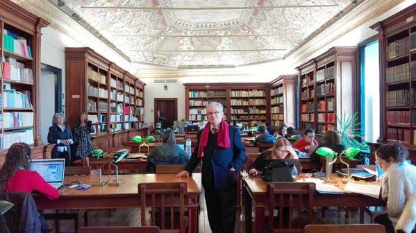 Visita biblioteca Universidad de Évora, Portugal