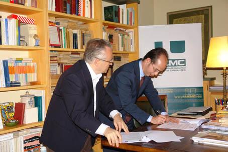 Firma de Convenio Ceince-UEMC